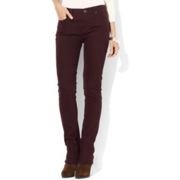 Lauren Ralph Lauren Pants - [SOLD] Lauren Ralph Lauren Deep Burgundy Pant